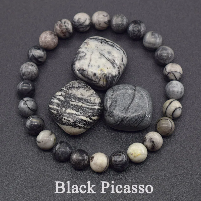 Original Pyrite Beaded Bracelet Men Women Natural Hematite Stone Pyrite Ore Strand Energy Bangle Slimming Health Care Jewelry