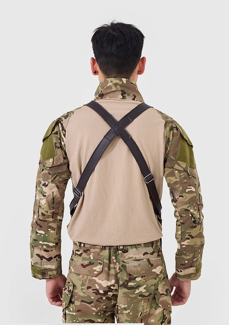 Genuine Leather Men Vest Bag Waist Packs High Quality Cowhide Leather Men Shoulder Bag Backpack Soft Leather Tactical Men Bag