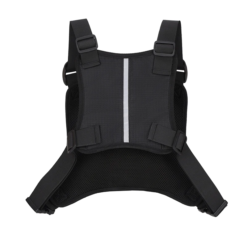 Unisex Sports Vest Backpacks Outdoor Cycling Bag Men Hiking Marathon Chest Rig Bag Storage Pocket Lightweight Running Chest Bags