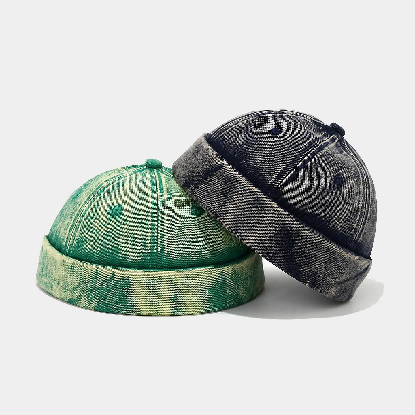 Vintage Washed Cotton Beanies Fashion Loop Beanie Bonnet Men's Women's Spring Summer Casual Hats New Design