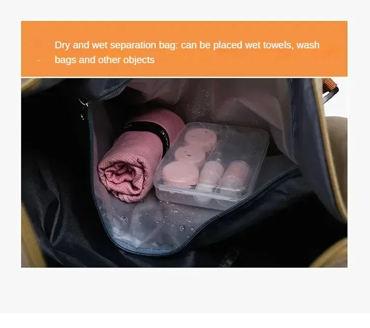 Travel Gym Bags Short-distance Luggage Portable Fitness Bag Shoulder Crossbody Chest Bag Handbags Duffle Carry On Weekender Bag
