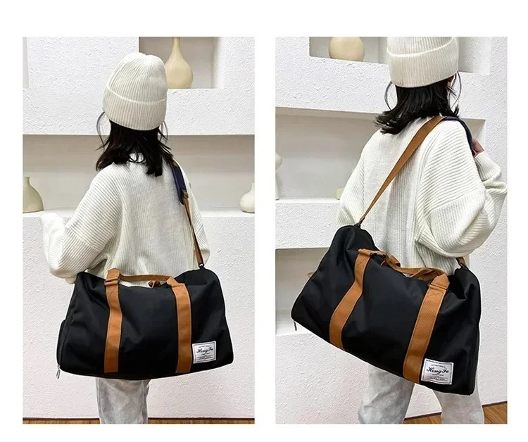 Travel Gym Bags Short-distance Luggage Portable Fitness Bag Shoulder Crossbody Chest Bag Handbags Duffle Carry On Weekender Bag