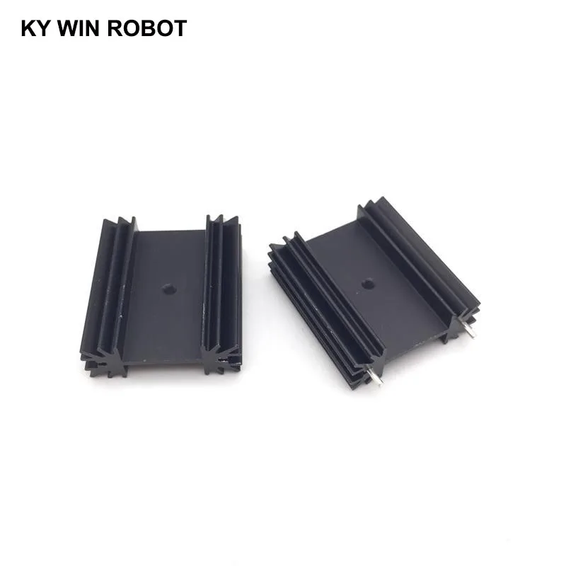 2pcs/lot TO-247 Heat Sink/Heat Sink for Audio 38*34*12MM Cooling Block Radiator/ Transistor Heat Sink Block IC Electronic Compon