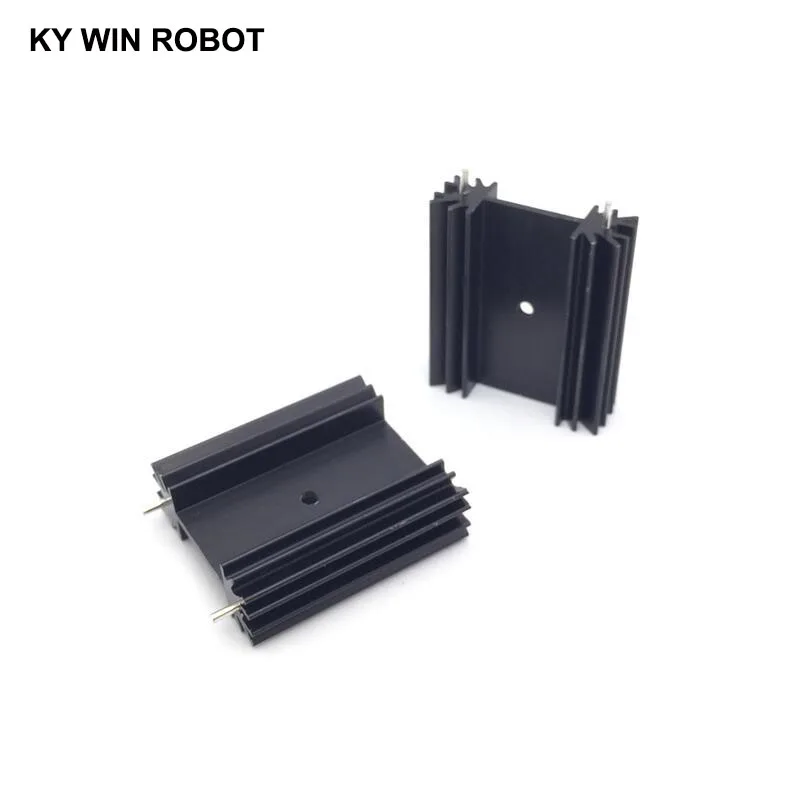 2pcs/lot TO-247 Heat Sink/Heat Sink for Audio 38*34*12MM Cooling Block Radiator/ Transistor Heat Sink Block IC Electronic Compon