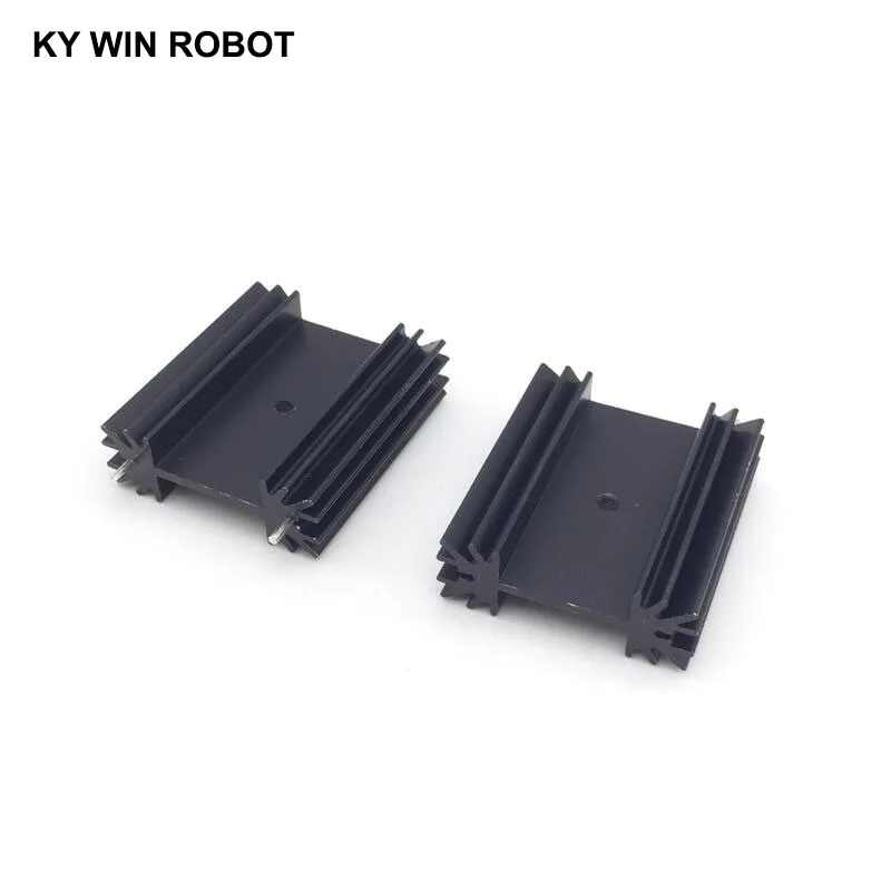 2pcs/lot TO-247 Heat Sink/Heat Sink for Audio 38*34*12MM Cooling Block Radiator/ Transistor Heat Sink Block IC Electronic Compon