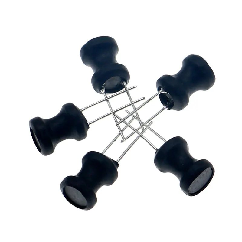 75pcs/Box 8 x 10mm cylindrical Power Inductor Kit 2.2UH 4.7UH 10UH 22UH 33UH 47UH 68UH 100UH 220UH 330uh 470uh 680uh 1MH 10MH