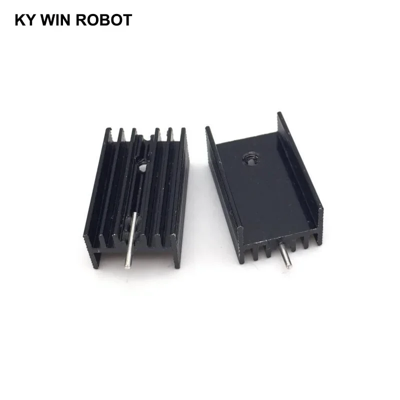 10pcs Aluminium TO-220 Heatsink TO 220 Heat Sink Transistor Radiator TO220 Cooler Cooling 25*15*11MM With 1 Pin