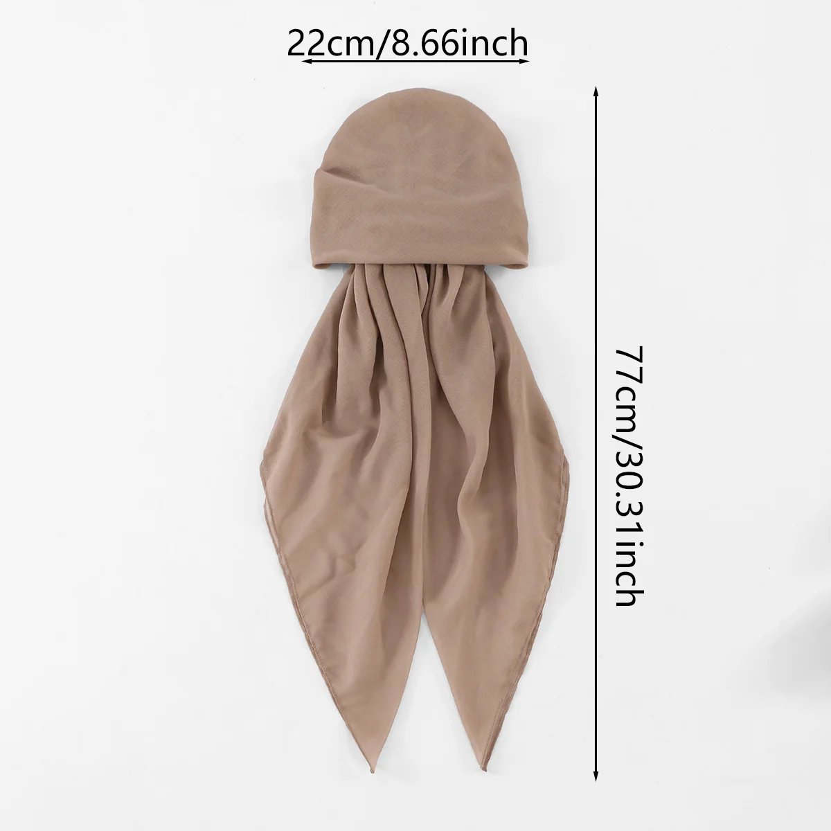 Premium Gradient Printed Viscose Instant Hijab Caps For Women Fashion Design Long Soft Elasticity Turban Islam Eid Hijab Caps