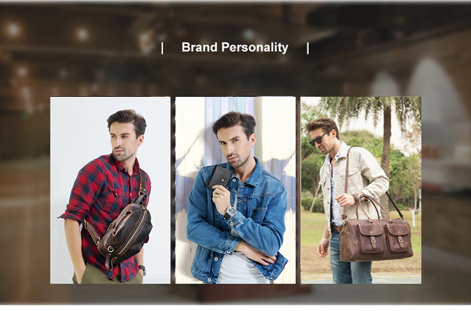 CONTACT'S Genuine Leather Business Bags for Men Mental Frame Briefcase Shoulder Bags Leather Portfolio Bag 14“ Tote Laptop Bags