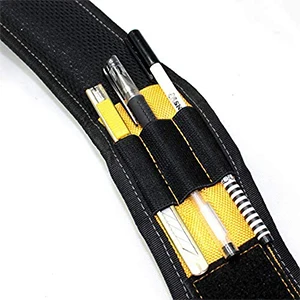 MELOTOUGH Work Suspenders Tool Belt Suspenders with Large Moveable Phone Holder, Pencil Holder