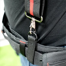 MELOTOUGH Work Suspenders Tool Belt Suspenders with Large Moveable Phone Holder, Pencil Holder