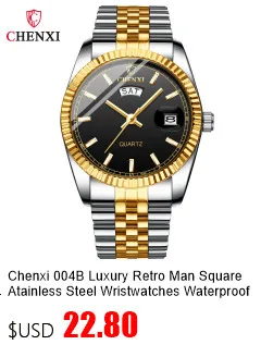 CHENXI 104A Waterproof Top Brand Luxury Couple Watches Watch for Women Men with Simulated-Ceramics Strap Relojes Para Damas