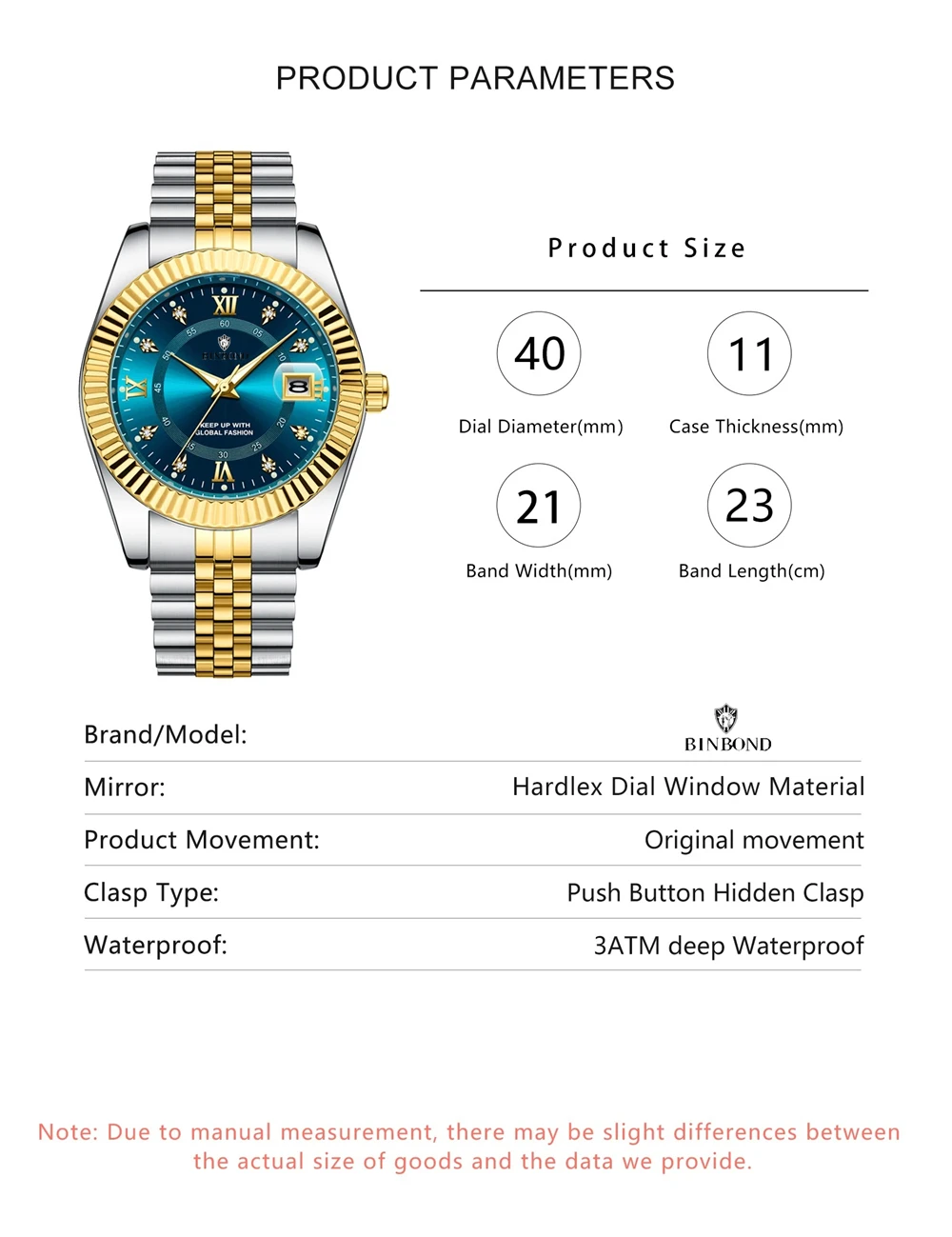 Fashion Quartz Wristwatches Luxury Brand Diamond Watch For Man Gifts High Quality Digital Dial Mens Automatic Watches Men Clock