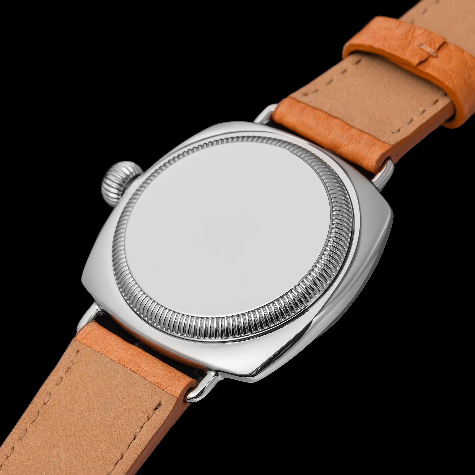 THORN T017 Quartz Watch Sapphire Glass 100M Waterproof Small Seconds Genuine Leather Strap Men Women Couples Wristwatch