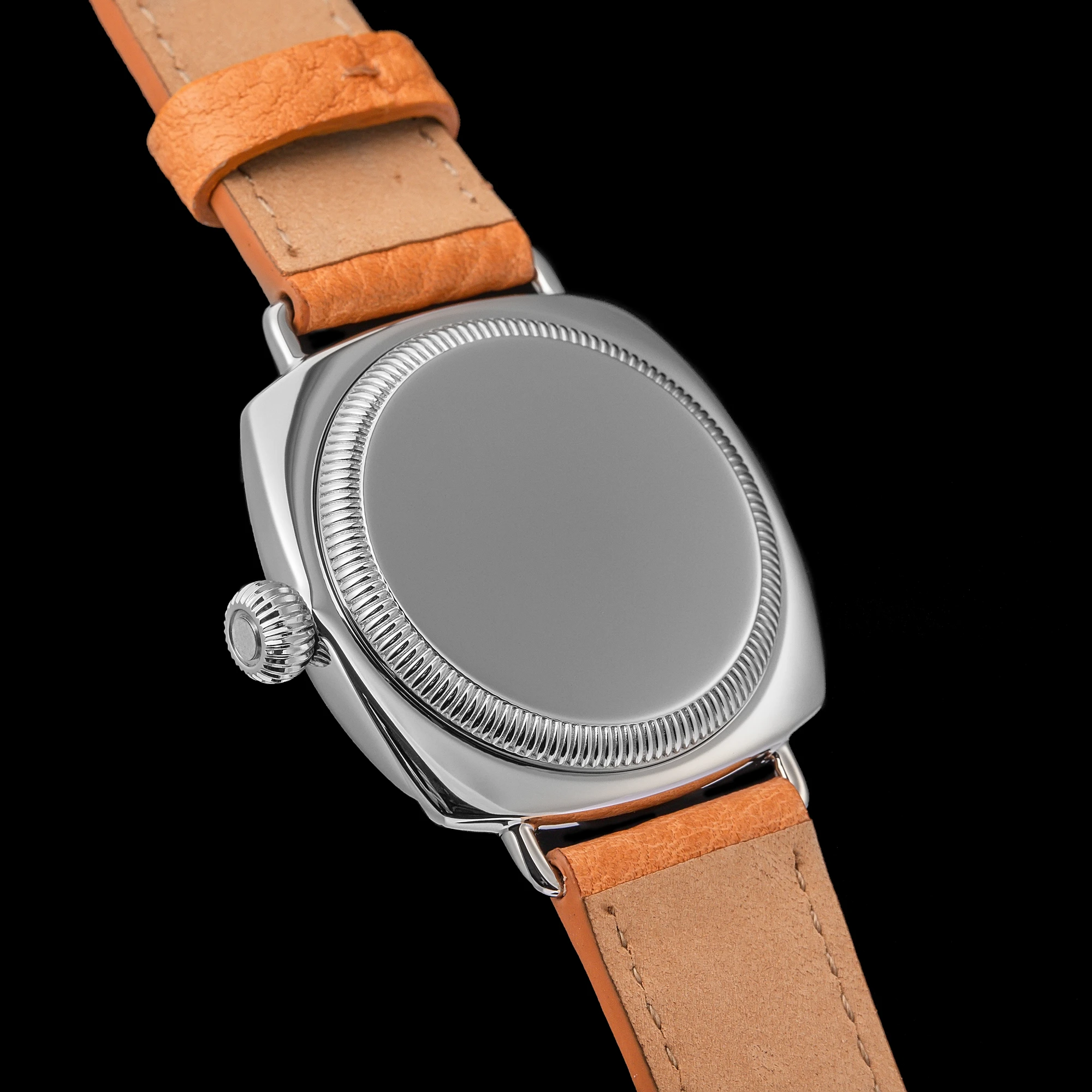 THORN T017 Quartz Watch Sapphire Glass 100M Waterproof Small Seconds Genuine Leather Strap Men Women Couples Wristwatch