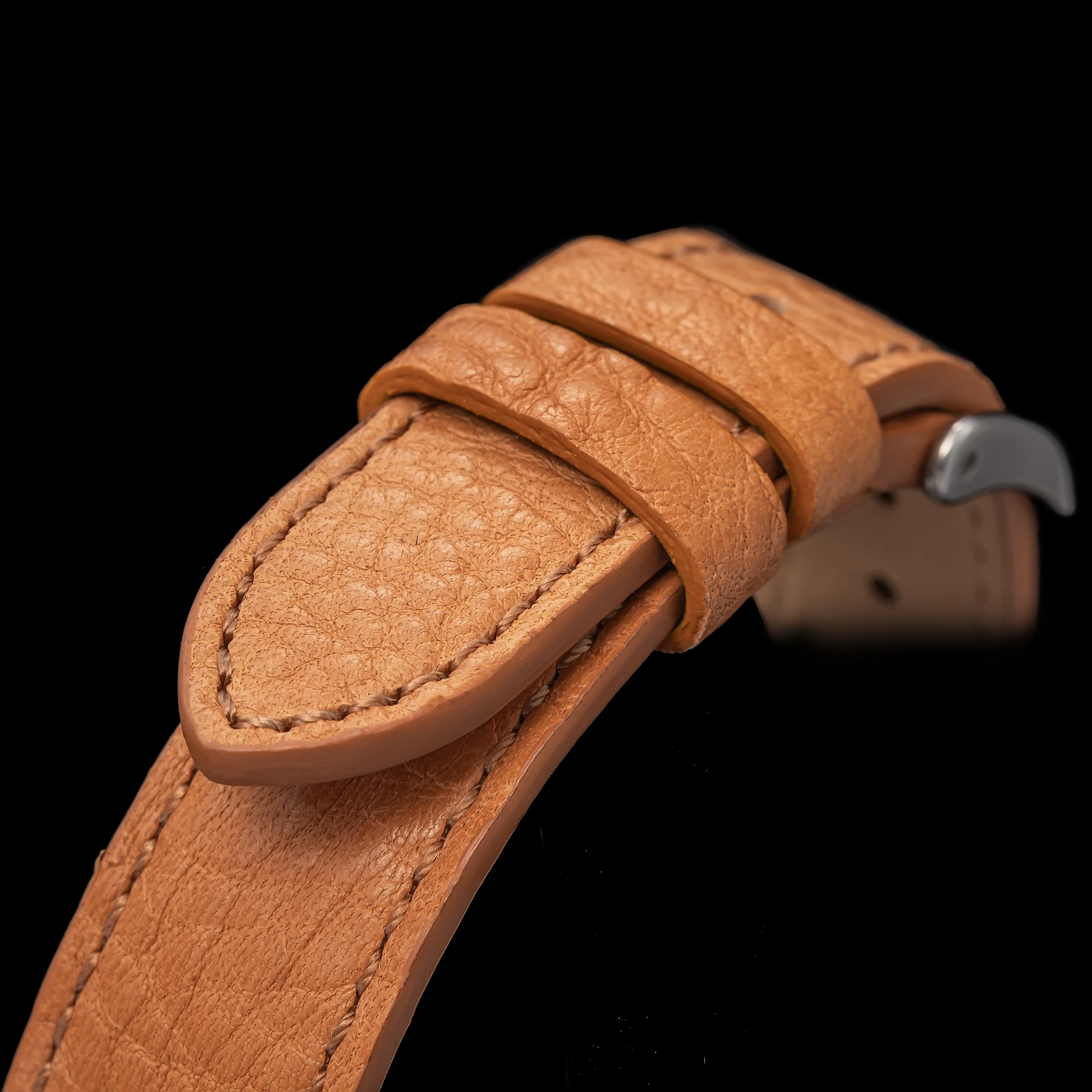 THORN T017 Quartz Watch Sapphire Glass 100M Waterproof Small Seconds Genuine Leather Strap Men Women Couples Wristwatch