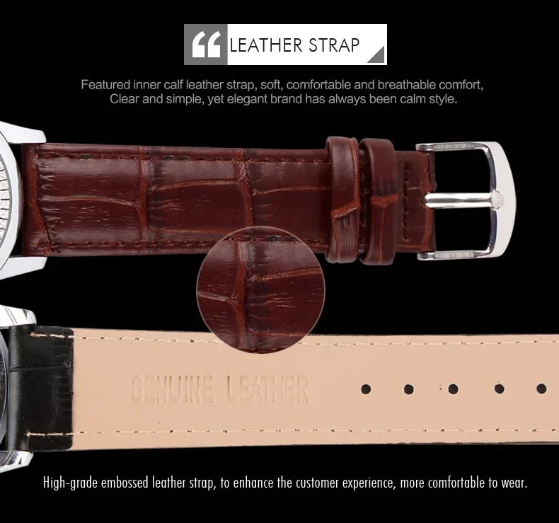 SKMEI 9058 Lovers Quartz Watch Love Witness Time Women Men Leather Strap Sports Waterproof Wristwatches Date Clock Reloj Hombre
