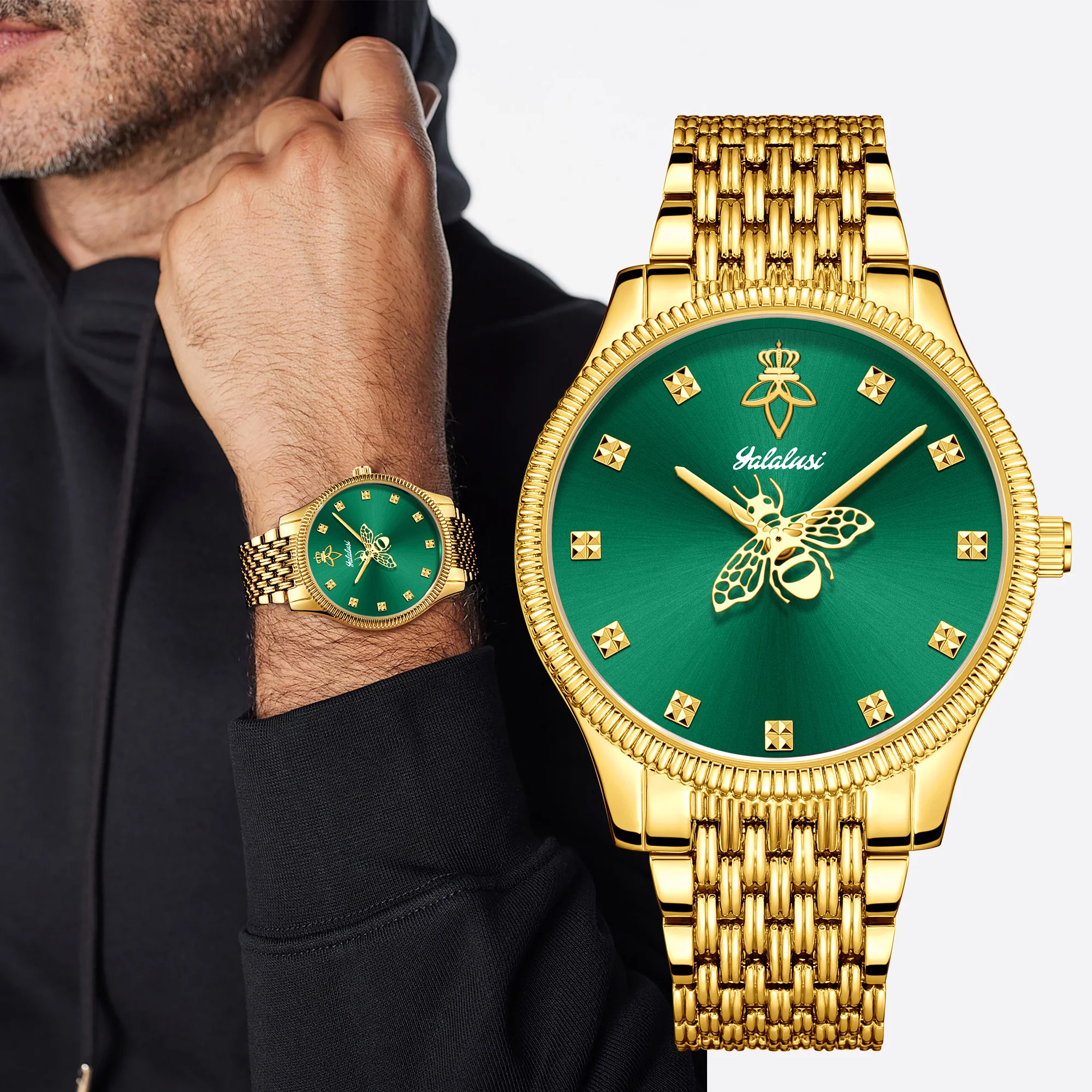 Fashionable Men’s and Women’s Steel-Strap Bracelet Watches: Minimalist, Business-Style, Couples’ Watches, Water-Resistant Reloj
