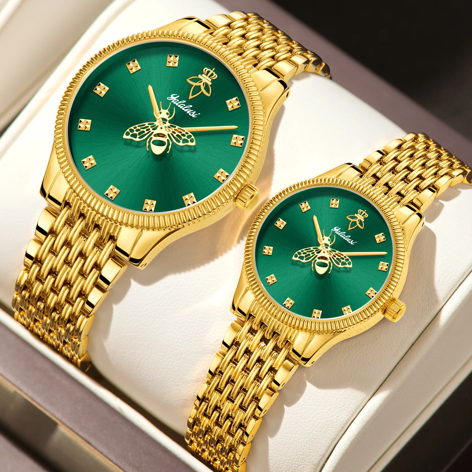 Fashionable Men’s and Women’s Steel-Strap Bracelet Watches: Minimalist, Business-Style, Couples’ Watches, Water-Resistant Reloj