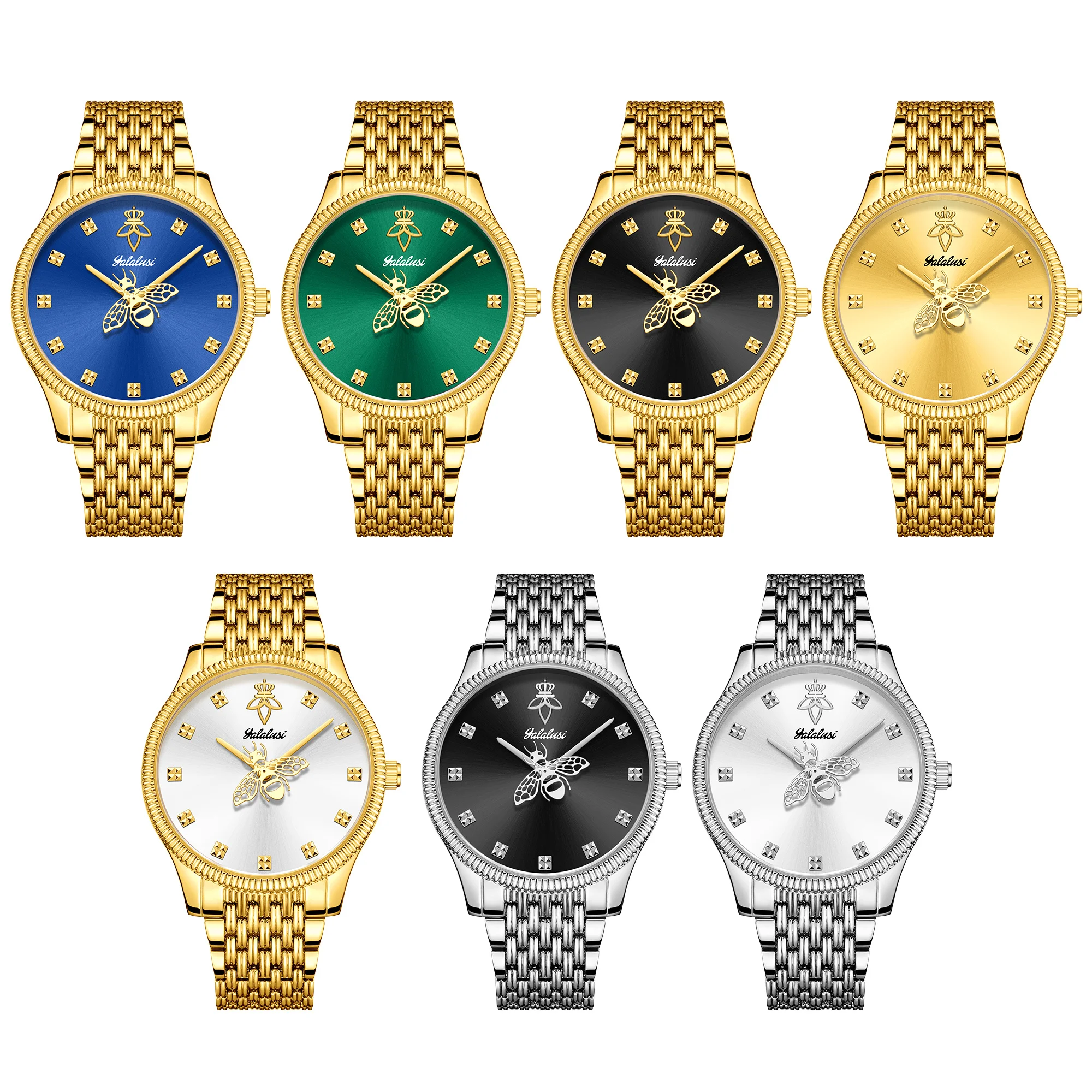 Fashionable Men’s and Women’s Steel-Strap Bracelet Watches: Minimalist, Business-Style, Couples’ Watches, Water-Resistant Reloj