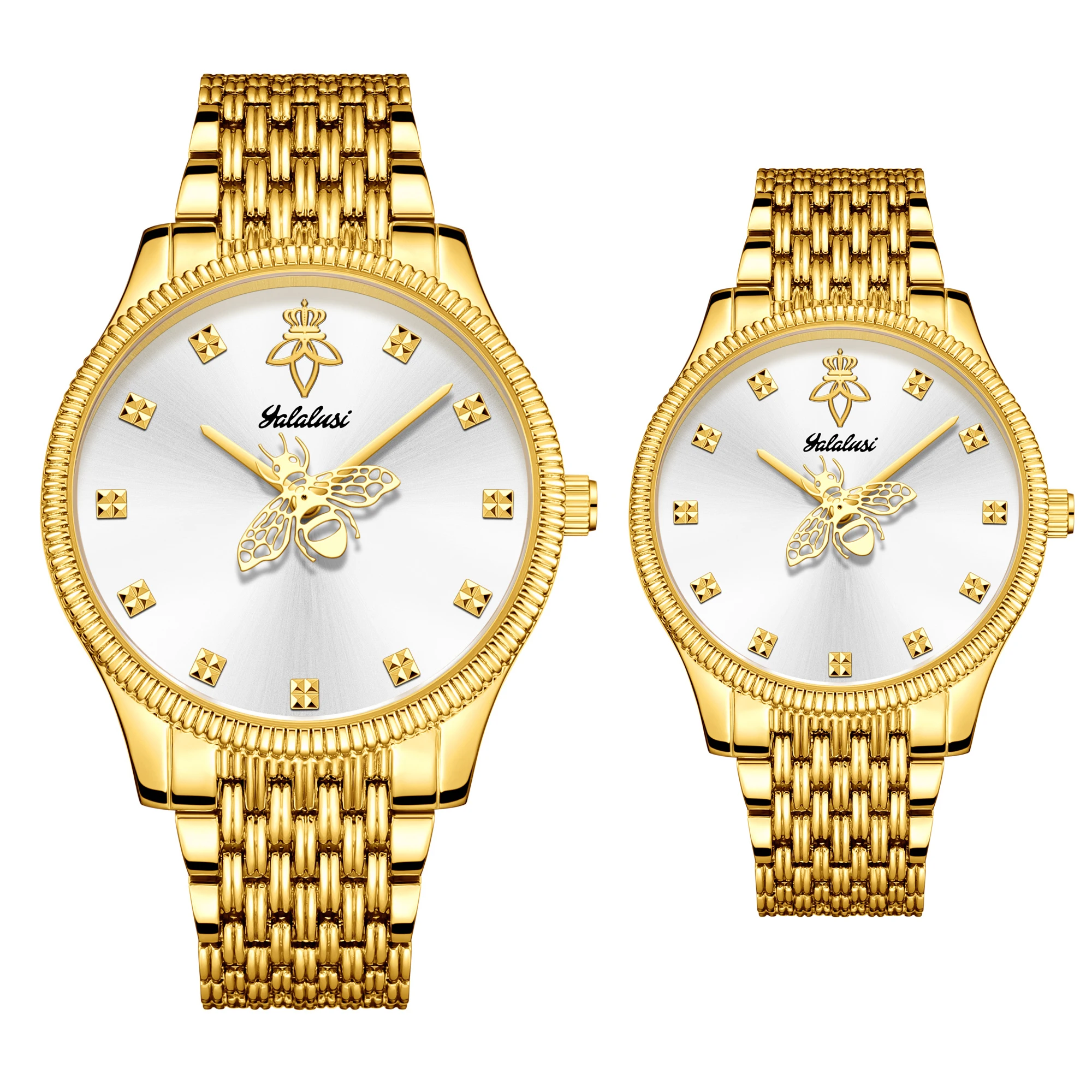 Fashionable Men’s and Women’s Steel-Strap Bracelet Watches: Minimalist, Business-Style, Couples’ Watches, Water-Resistant Reloj