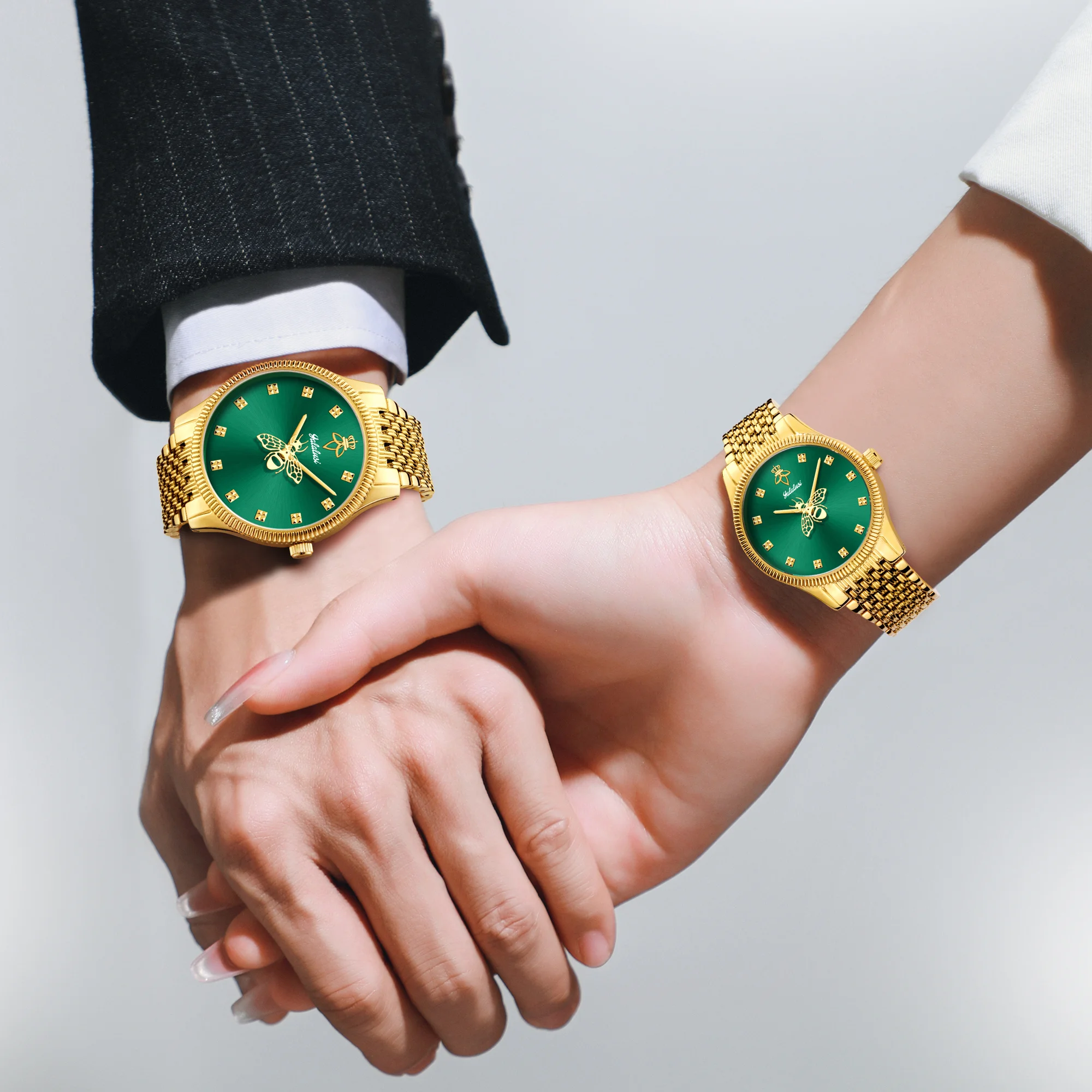 Fashionable Men’s and Women’s Steel-Strap Bracelet Watches: Minimalist, Business-Style, Couples’ Watches, Water-Resistant Reloj