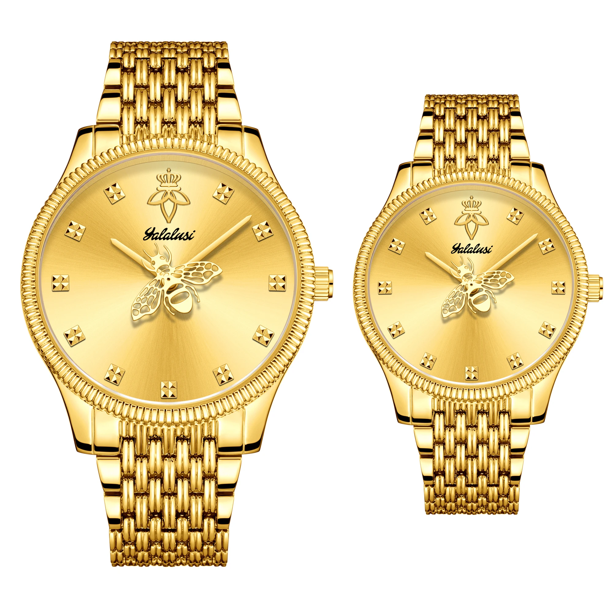Fashionable Men’s and Women’s Steel-Strap Bracelet Watches: Minimalist, Business-Style, Couples’ Watches, Water-Resistant Reloj