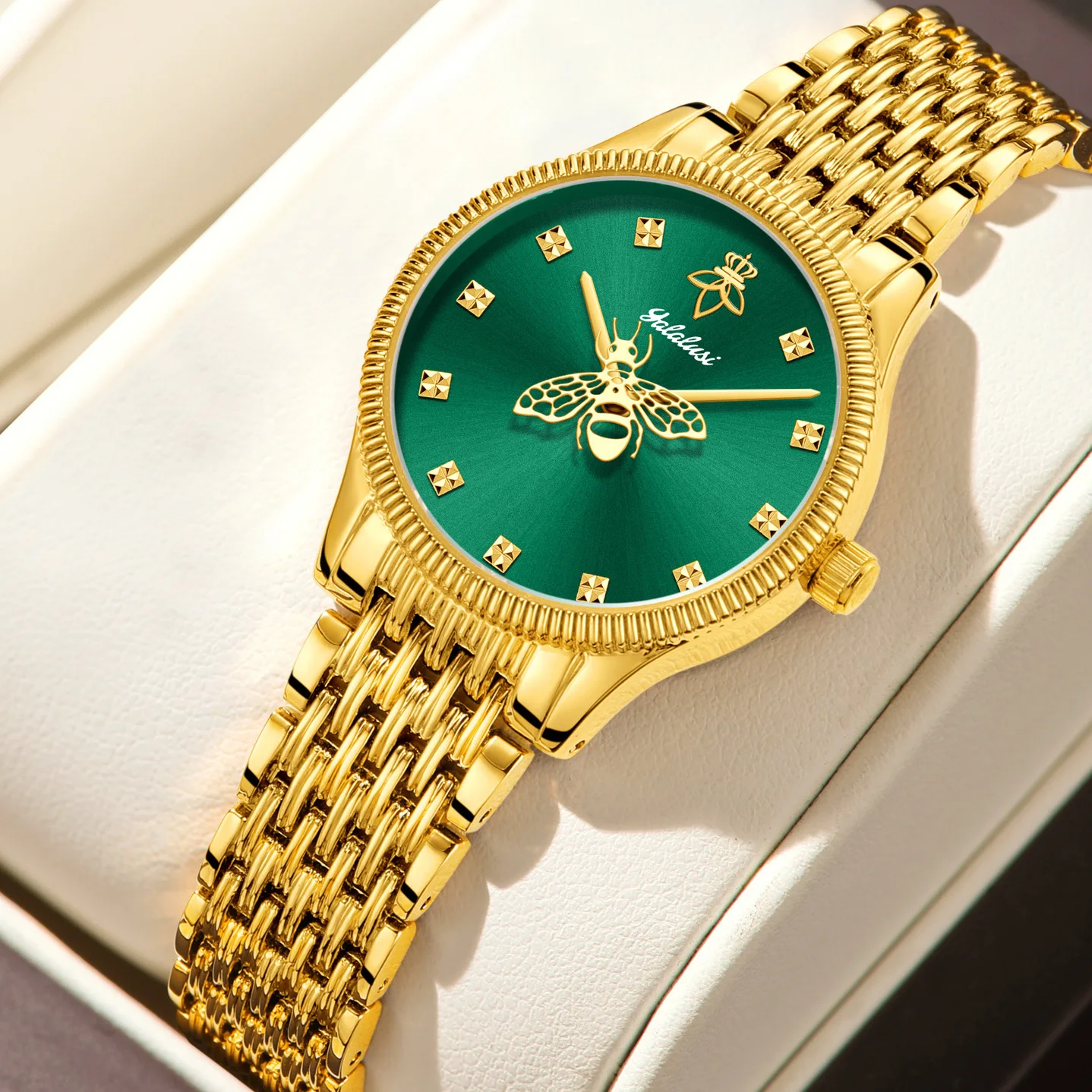 Fashionable Men’s and Women’s Steel-Strap Bracelet Watches: Minimalist, Business-Style, Couples’ Watches, Water-Resistant Reloj