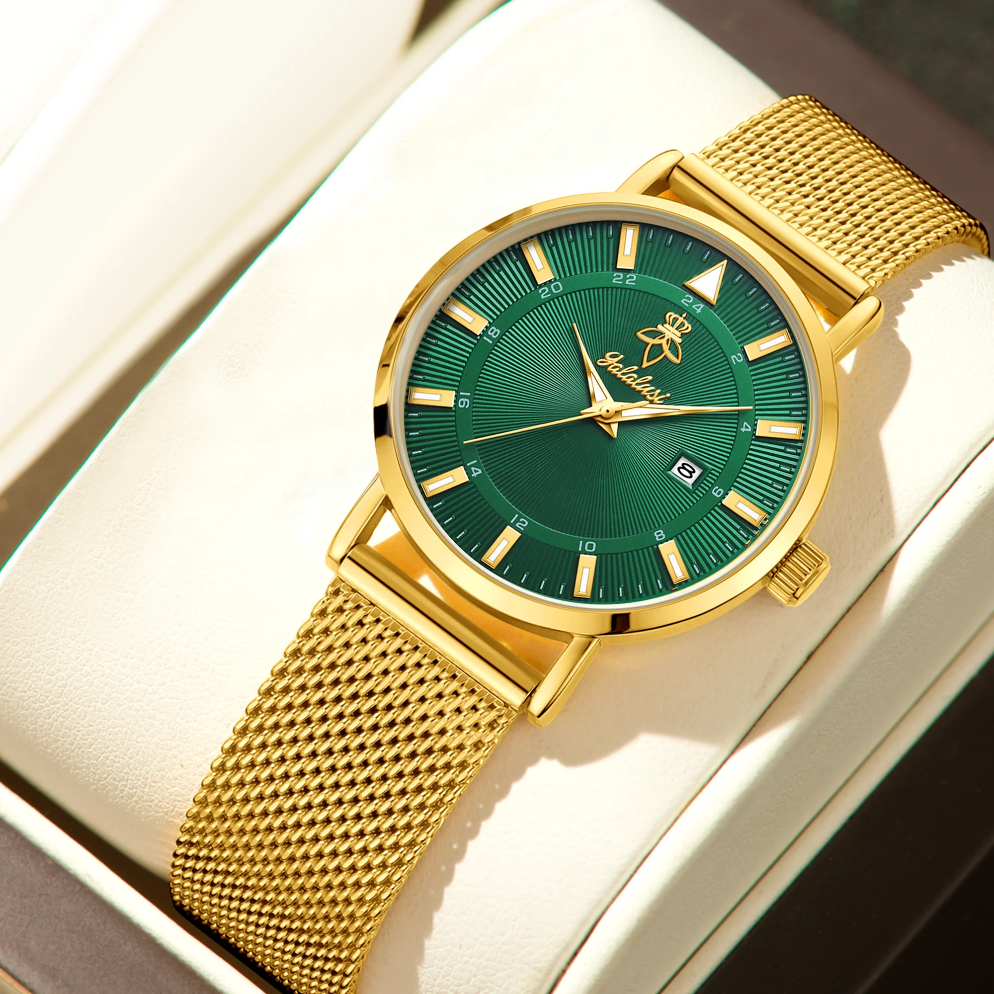 Fashionable Men's and Women's Watches: Minimalist Calendar, Casual, Business, Workplace, and Couples' Quartz Watches Reloj