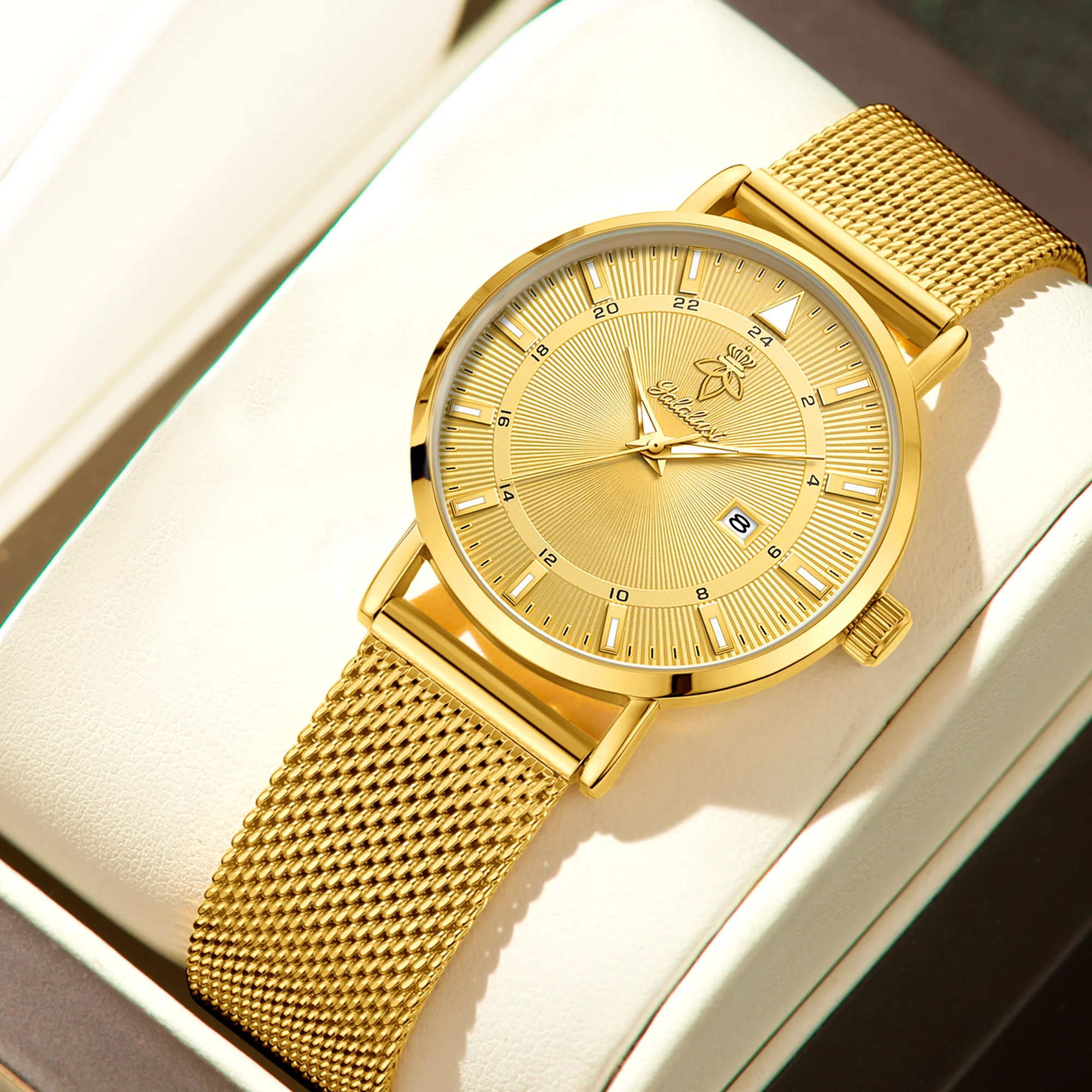 Fashionable Men's and Women's Watches: Minimalist Calendar, Casual, Business, Workplace, and Couples' Quartz Watches Reloj