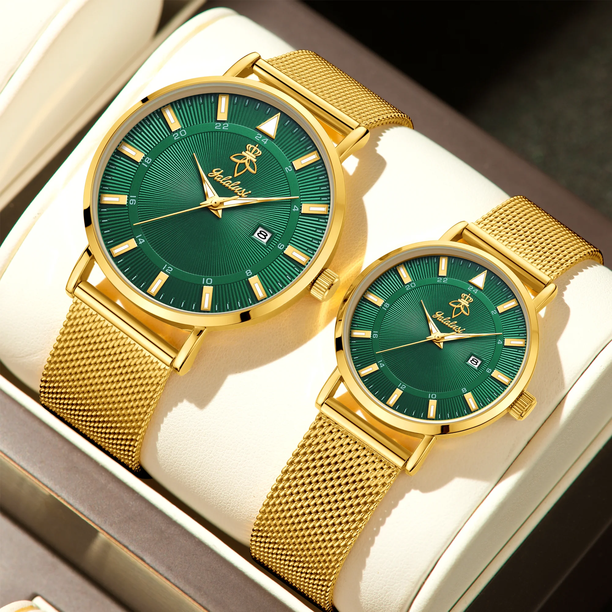 Fashionable Men's and Women's Watches: Minimalist Calendar, Casual, Business, Workplace, and Couples' Quartz Watches Reloj