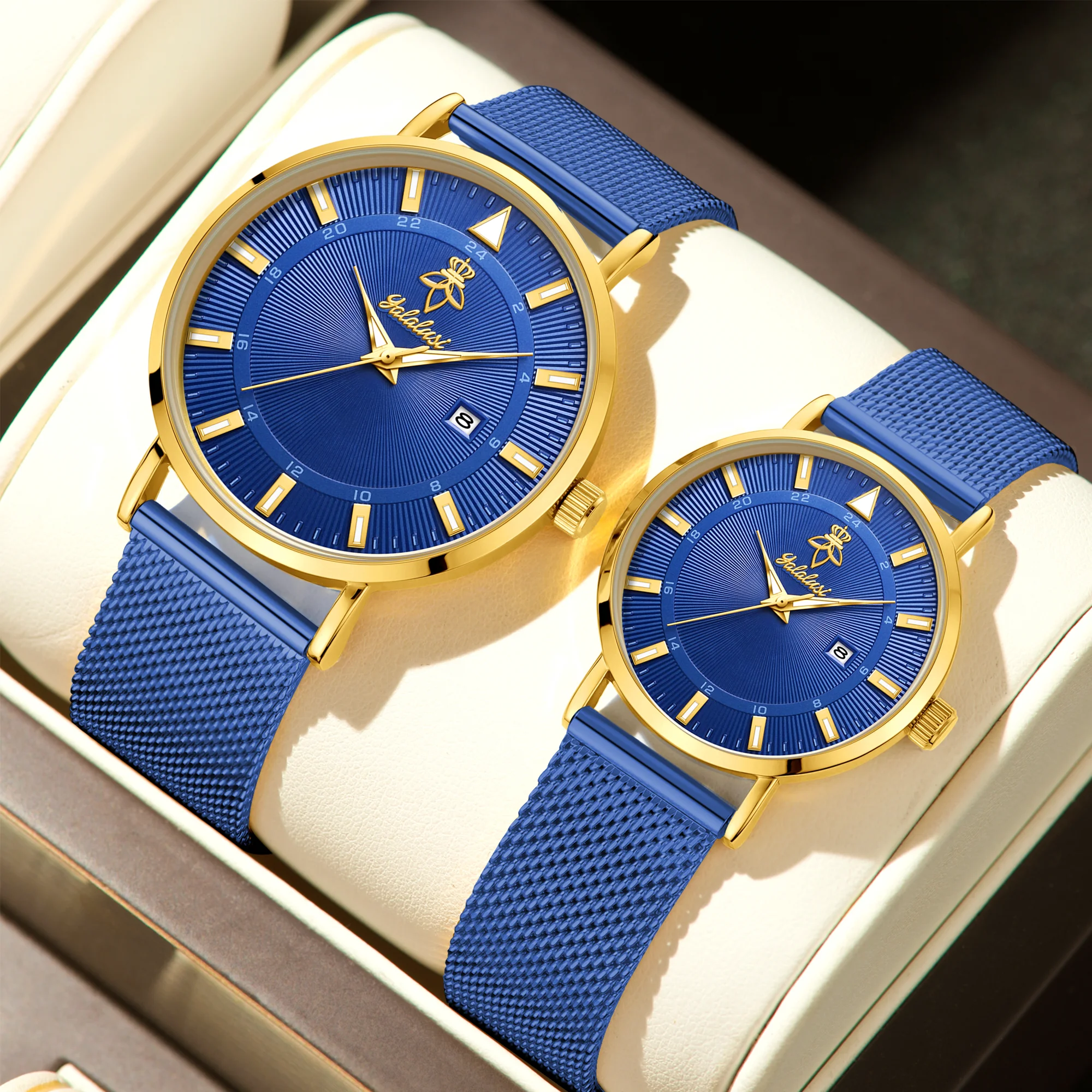 Fashionable Men's and Women's Watches: Minimalist Calendar, Casual, Business, Workplace, and Couples' Quartz Watches Reloj