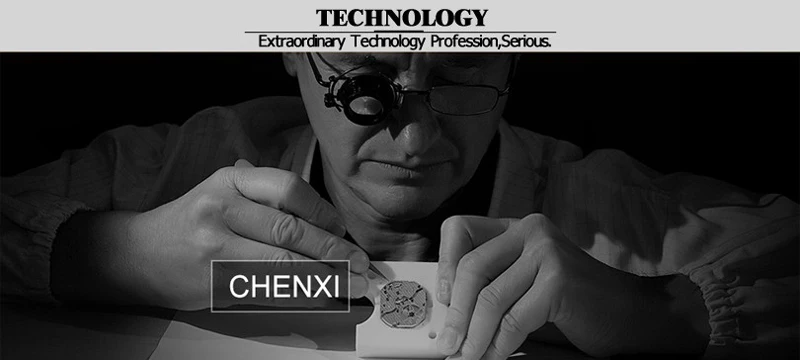 CHENXI Mens Business Luxury Full Steel Golden Quartz Watch Top Brand Waterproof Date Luminous Scratch-Proof Fashion Wristwatch
