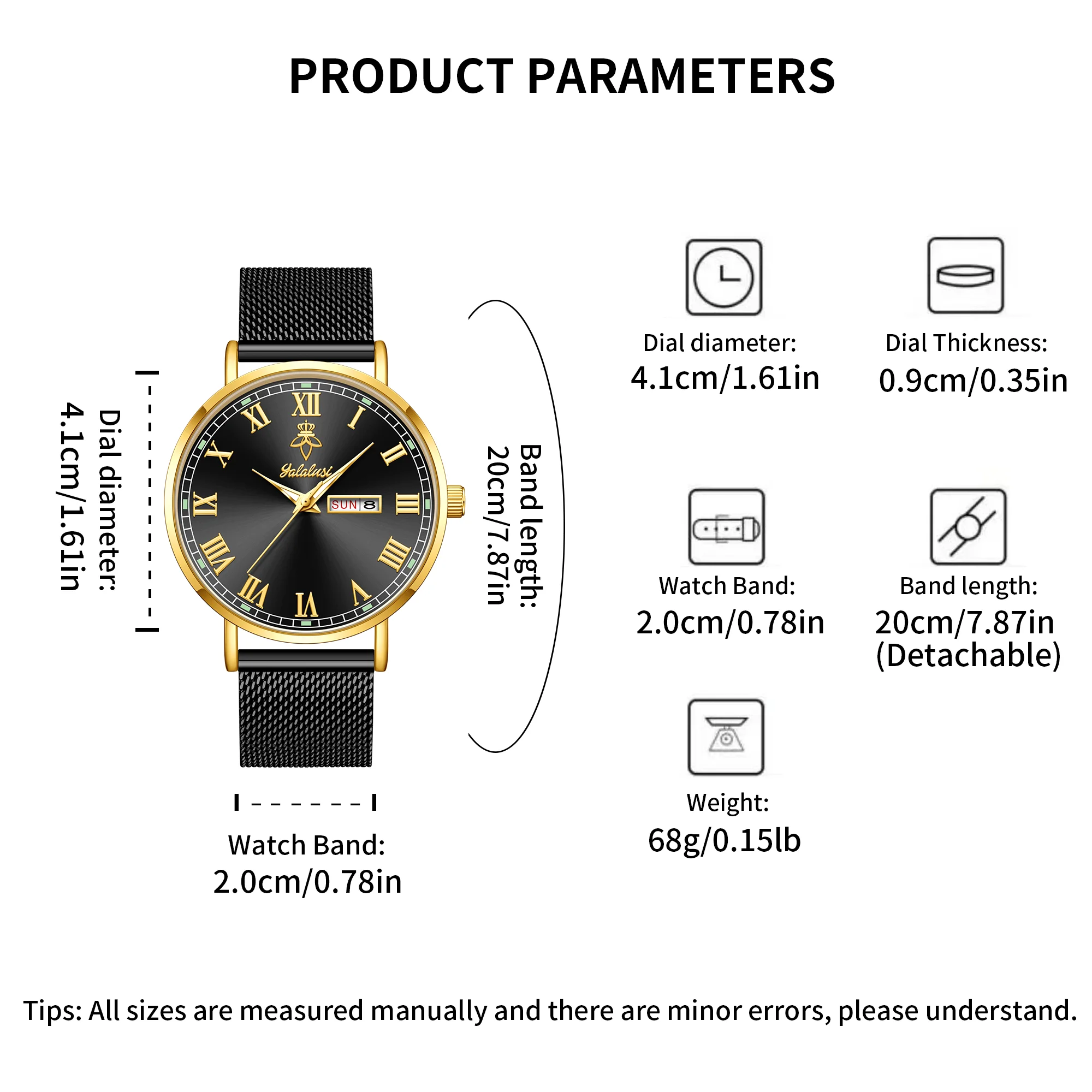 Stylish, Retro, and Minimalist Calendar Watches for Men and Women: Business, Commuting, and Couples' Watches—Perfect Gifts Reloj