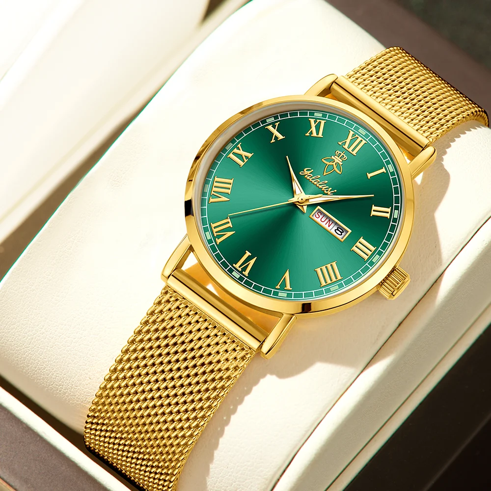 Stylish, Retro, and Minimalist Calendar Watches for Men and Women: Business, Commuting, and Couples' Watches—Perfect Gifts Reloj