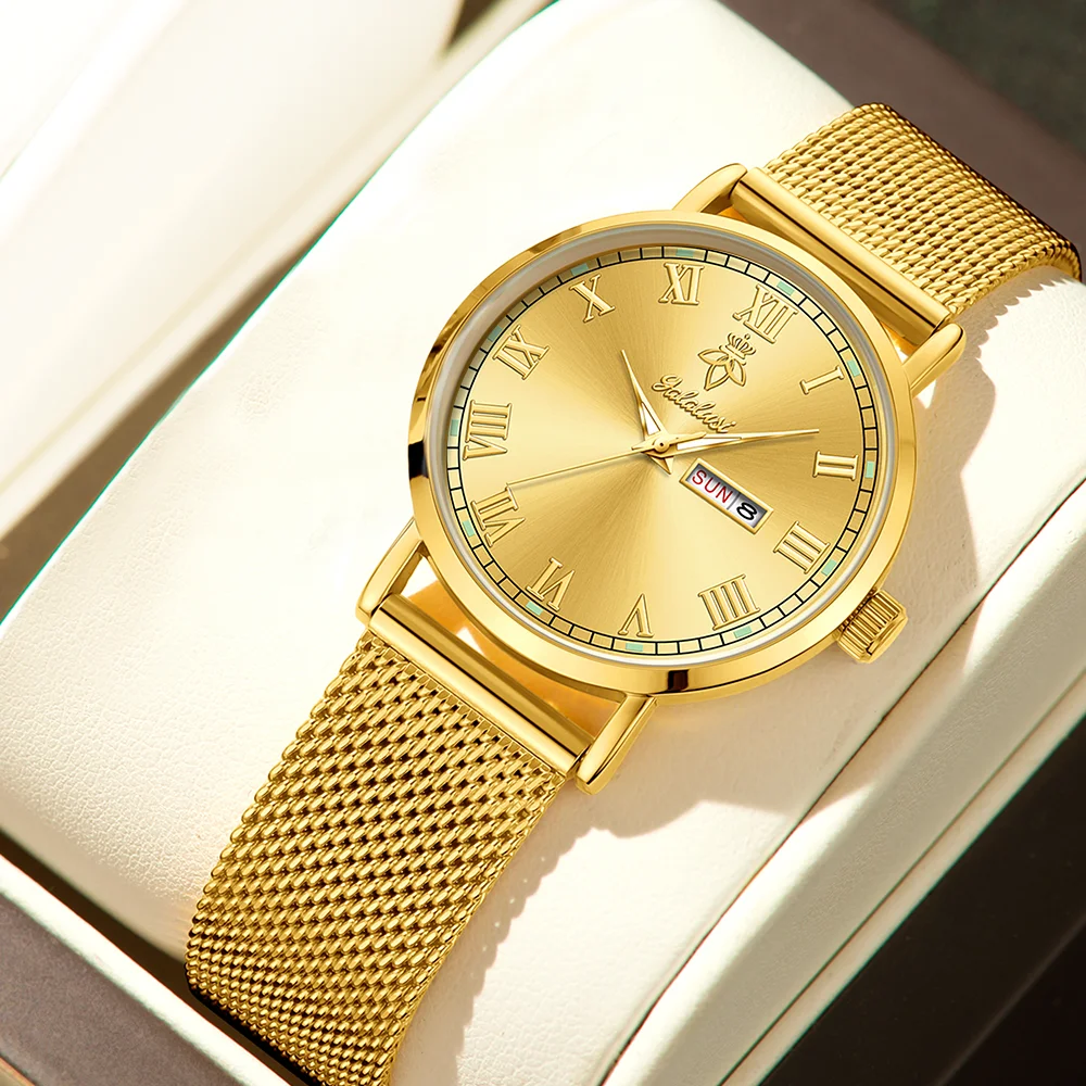 Stylish, Retro, and Minimalist Calendar Watches for Men and Women: Business, Commuting, and Couples' Watches—Perfect Gifts Reloj
