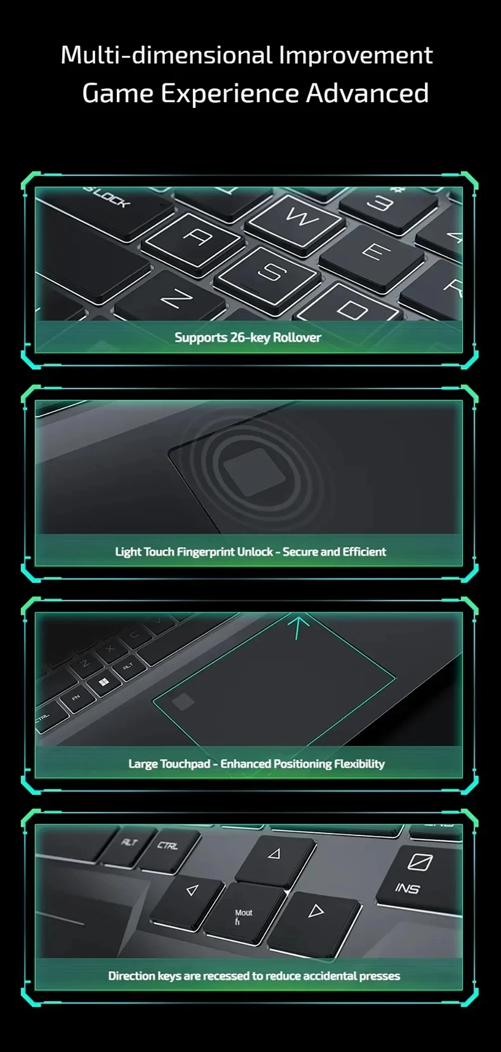 Gaming Laptop 16 inch Intel Core i9-12900H NVIDIA RTX 4060 8G 64GB RMD 4TB SSD DDR4 Windows 11 HD Camera WiFi6 Portable Computer