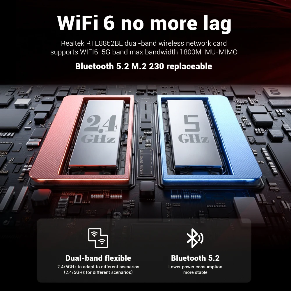 Firebat Laptop AS1 AMD R5 7430U 16GB DDR4 512GB SSD 15.6 Inch Windows 11 Notebook Type-C WIFI6 Backlit Full-size Keyboard