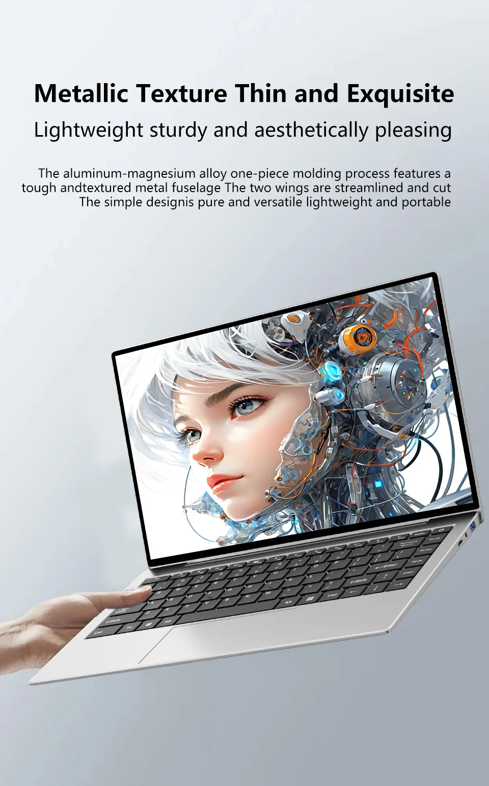 Portable Laptop Intel 4405U 14.1 inch 16GB LPDDR3 RAM 512GB 1TB 2TB SSD Windows 11 Pro Notebook Wifi6 IPS 1080P Notebook PC