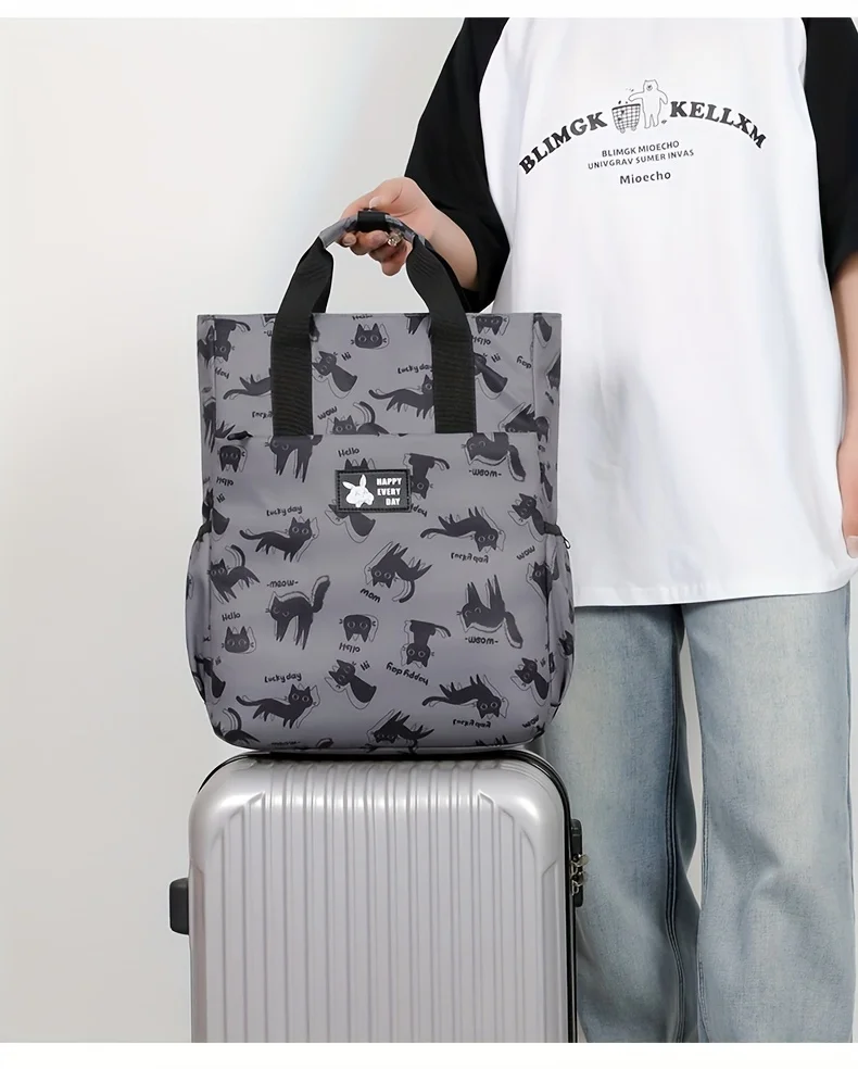 15.6 Inch Business Cartoon Backpack, Conference Travel Bag, Student Schoolbag, Multifunctional Laptop Bag, Backpacks