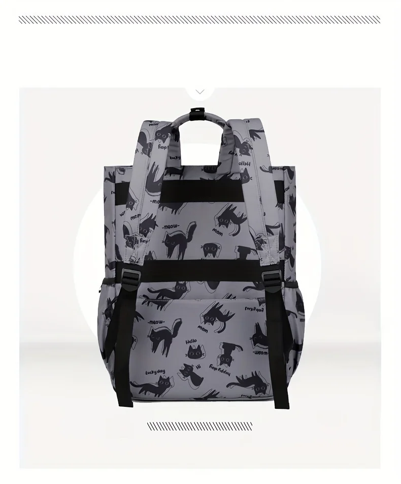 15.6 Inch Business Cartoon Backpack, Conference Travel Bag, Student Schoolbag, Multifunctional Laptop Bag, Backpacks