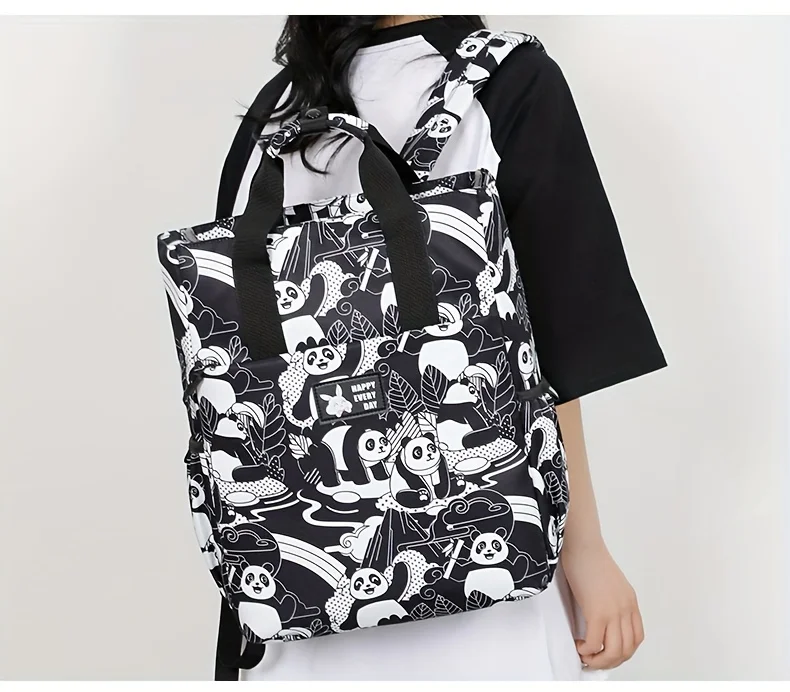 15.6 Inch Business Cartoon Backpack, Conference Travel Bag, Student Schoolbag, Multifunctional Laptop Bag, Backpacks