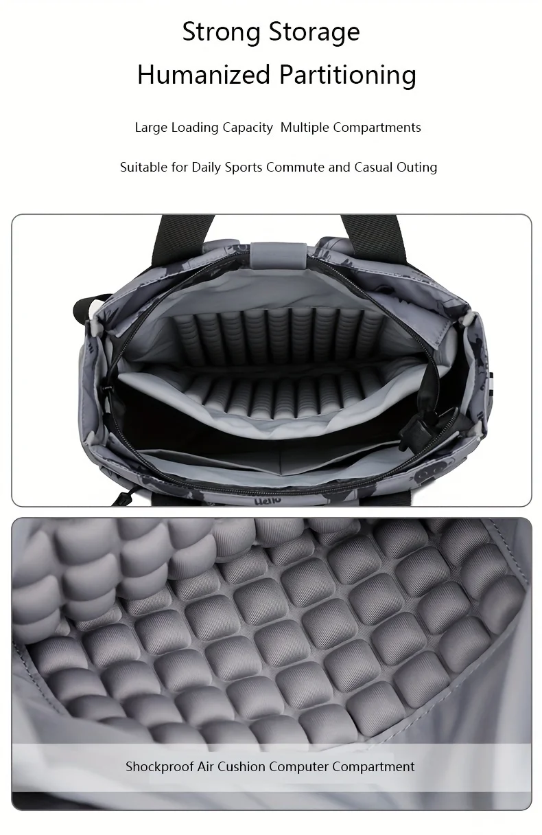 15.6 Inch Business Cartoon Backpack, Conference Travel Bag, Student Schoolbag, Multifunctional Laptop Bag, Backpacks