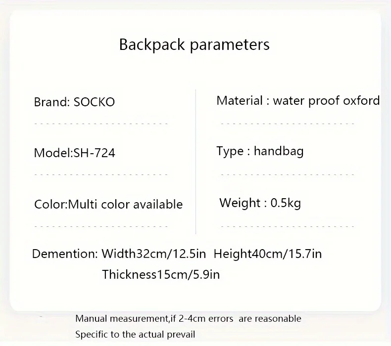 15.6 Inch Business Cartoon Backpack, Conference Travel Bag, Student Schoolbag, Multifunctional Laptop Bag, Backpacks