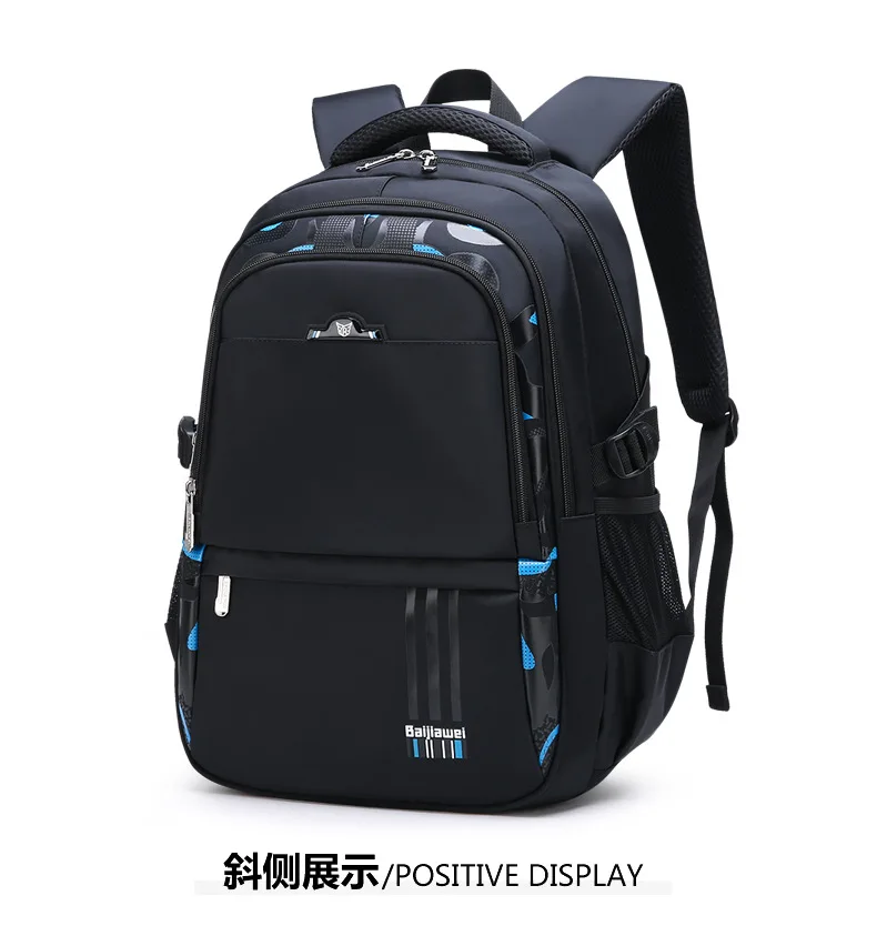NEW Children Orthopedics School Bags Kids Backpack In Primary Schoolbag For Teenager Boys Waterproof Backpacks Book Bag Mochila