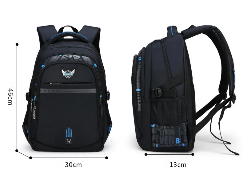 NEW Children Orthopedics School Bags Kids Backpack In Primary Schoolbag For Teenager Boys Waterproof Backpacks Book Bag Mochila