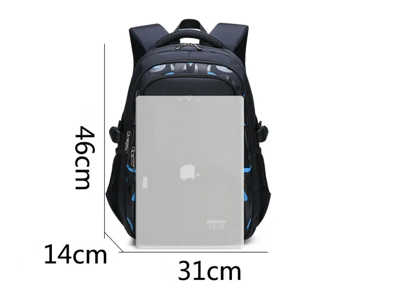NEW Children Orthopedics School Bags Kids Backpack In Primary Schoolbag For Teenager Boys Waterproof Backpacks Book Bag Mochila