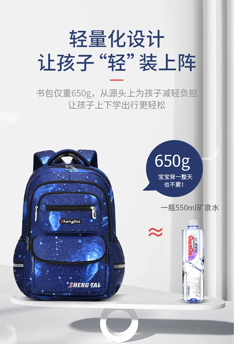 2026 New Waterproof Children School Bags For Boys Orthopedic Primary School Backpack Kids Schoolbag Book Bag Mochila Infantil