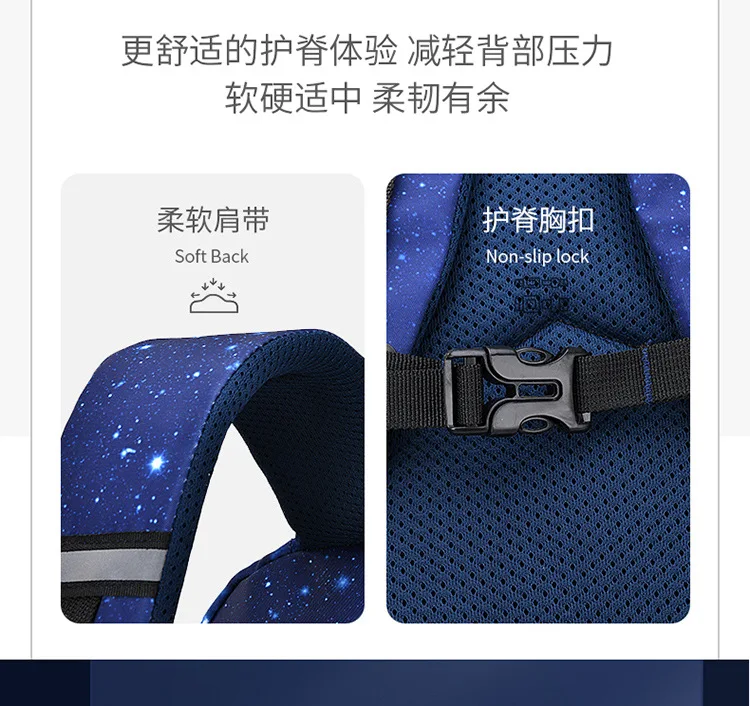 2026 New Waterproof Children School Bags For Boys Orthopedic Primary School Backpack Kids Schoolbag Book Bag Mochila Infantil