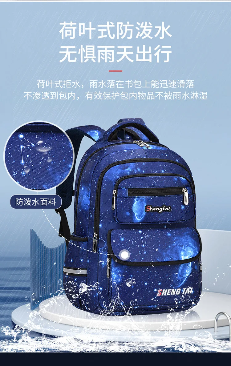 2026 New Waterproof Children School Bags For Boys Orthopedic Primary School Backpack Kids Schoolbag Book Bag Mochila Infantil